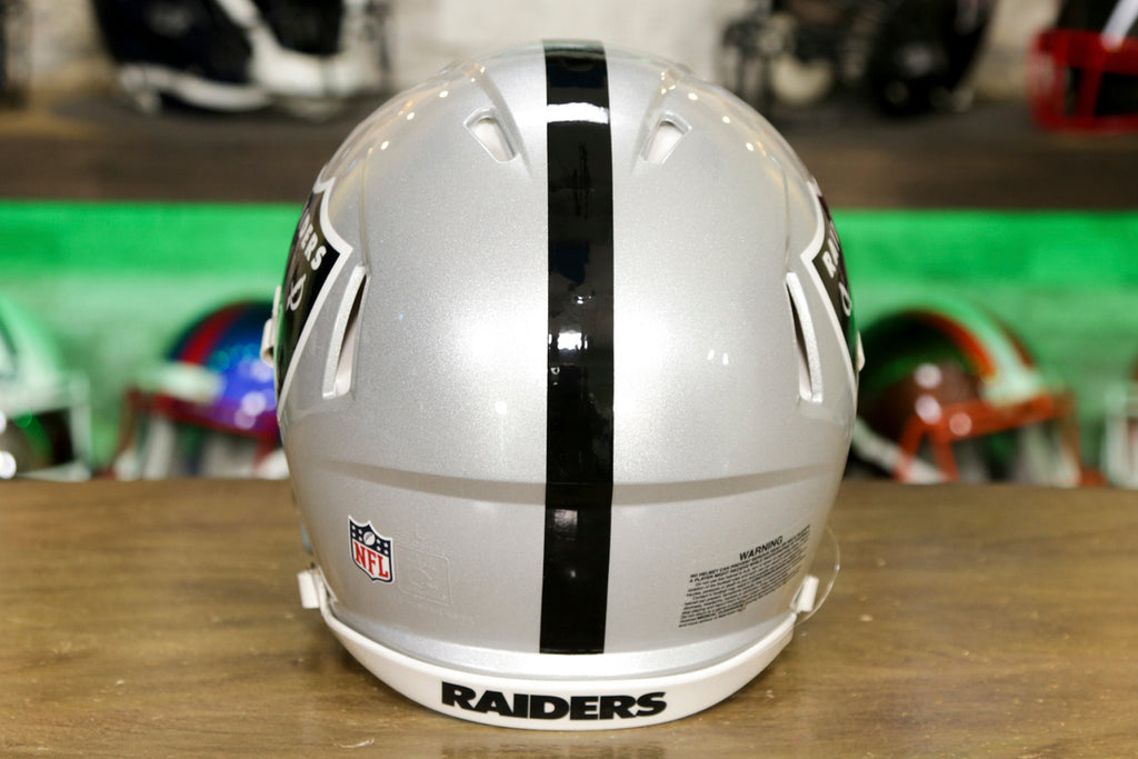 Las Vegas Raiders Rainbow Visor Flash Helmet Build – Green