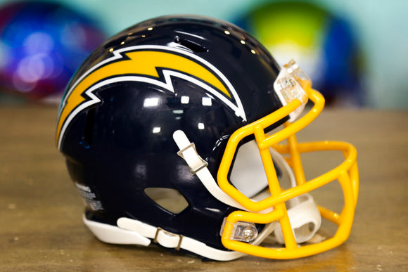 San Diego Chargers Riddell Speed Mini Helmet - 1974-1987 Throwback