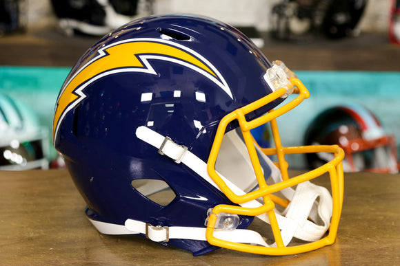Los Angeles Chargers Riddell Speed Replica Helmet - 1974-1987 Throwback