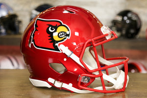 Louisville Cardinals Speed Authentic Helmet - Flash