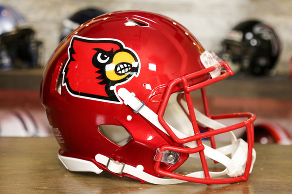 Louisville white helmet – Cardinal Sports Zone
