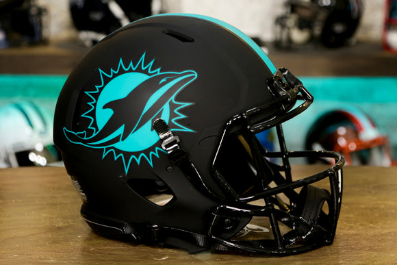 Miami Dolphins Riddell Speed Authentic Helmet - Eclipse