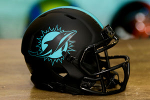 Miami Dolphins Riddell Speed Mini Helmet - Eclipse