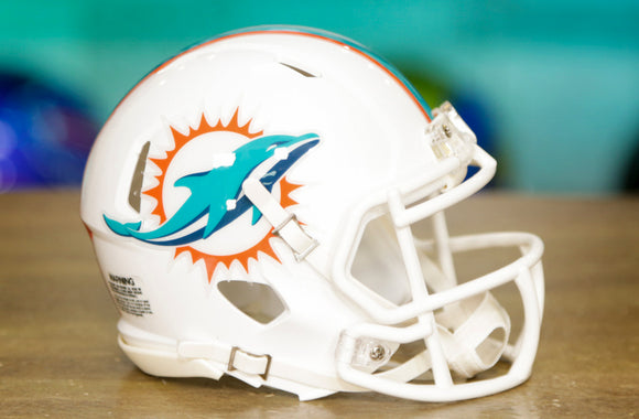 Miami Dolphins Riddell Speed Mini Helmet