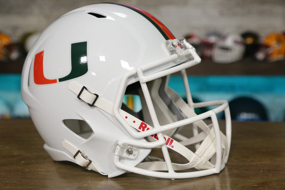 Miami Hurricanes Riddell Speed Replica Helmet