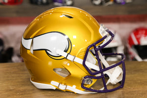 Minnesota Vikings Riddell Speed Authentic Helmet - Flash
