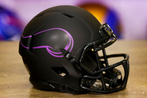 Minnesota Vikings Riddell Speed Mini Helmet - Eclipse