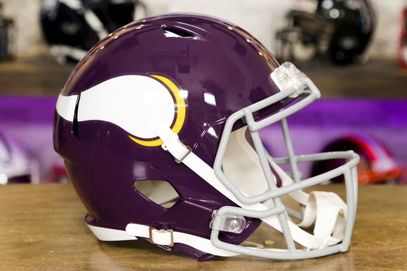 Minnesota Vikings Riddell Speed ​​Réplica de casco - Retroceso de 1961-1979