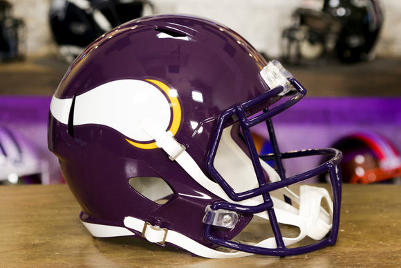 Minnesota Vikings Riddell Speed ​​Réplica de casco - Retroceso de 1983-2001