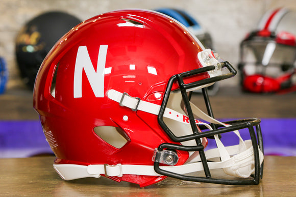 Nebraska Cornhuskers Riddell Speed Authentic Helmet - Flash