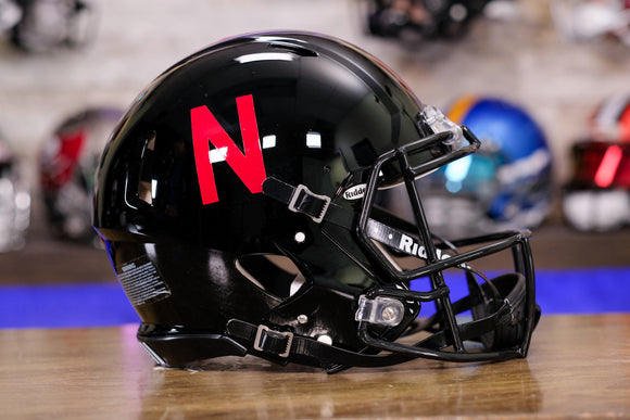 Nebraska Cornhuskers Riddell Speed Authentic Helmet - Black