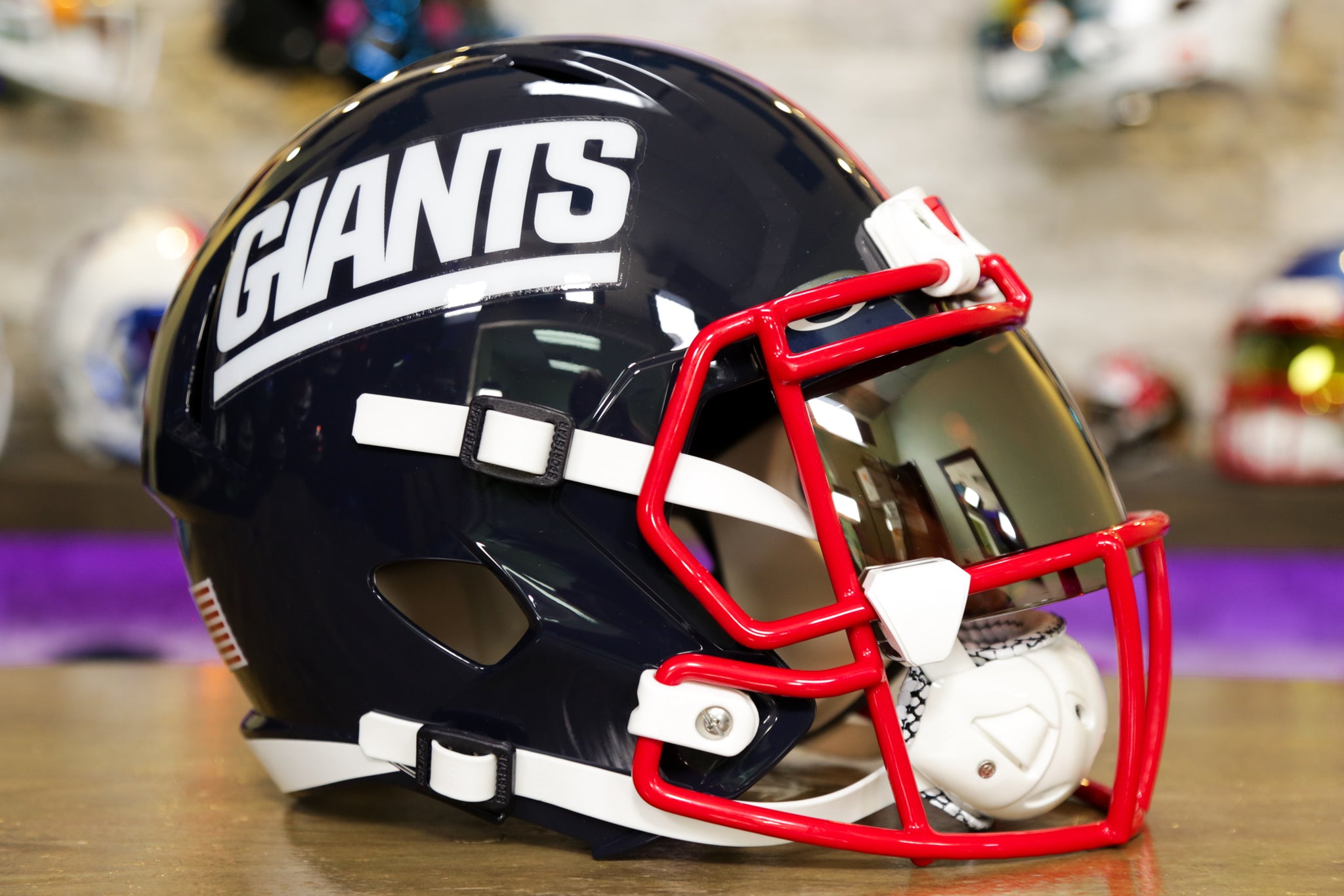 New York Giants Riddell Speed Replica Helmet - GG Edition 00048 – Green  Gridiron, Inc.