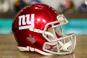 New York Giants Riddell Speed Mini Helmet - Flash