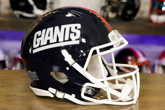 New York Giants Riddell Speed Authentic Helmet - 1981-1999 Throwback