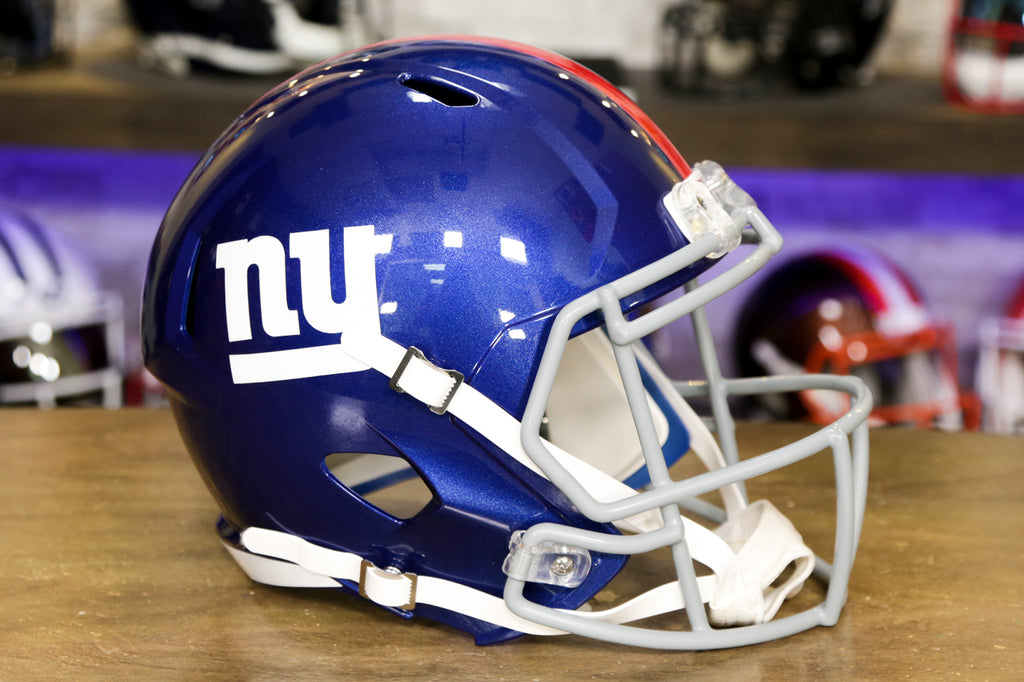 New York Giants Riddell Speed Replica Helmet – Green Gridiron, Inc.