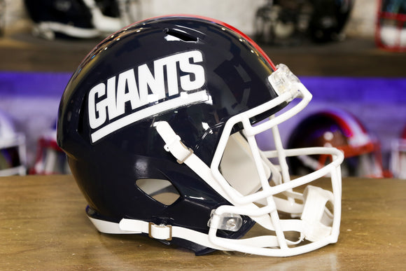 Réplica de casco New York Giants Riddell Speed ​​- Retroceso de 1981-1999