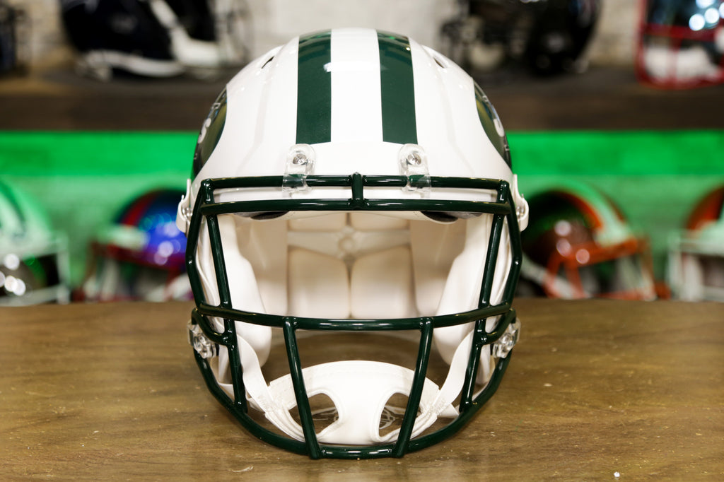 New York Jets Helmet Riddell Authentic Full Size Speed Style On
