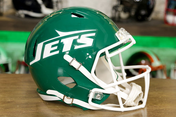 New York Jets Riddell Speed Replica Helmet - 1978-1989 Throwback