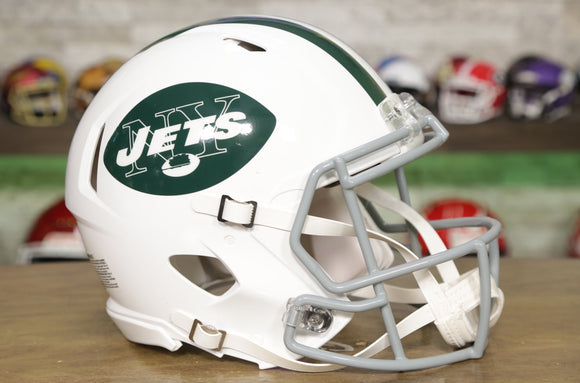 New York Jets Riddell Speed Authentic Helmet - 1965-1977 Throwback