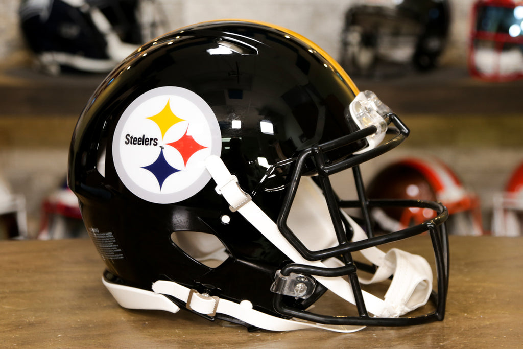 Pittsburgh Steelers Riddell Speed Authentic Helmet – Green Gridiron, Inc.
