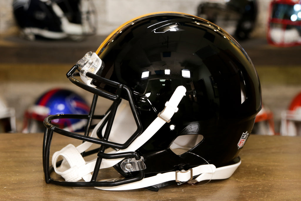 ***CUSTOM*** PITTSBURGH STEELERS Full Size NFL Riddell SPEED Football Helmet