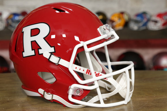 Réplica de casco Rutgers Scarlet Knights Riddell Speed 