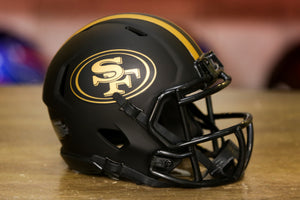San Francisco 49ers Riddell Speed Mini Helmet - Eclipse