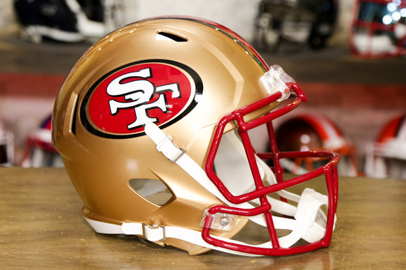 San Francisco 49ers Riddell Speed Replica Helmet - 1996-2008 Throwback