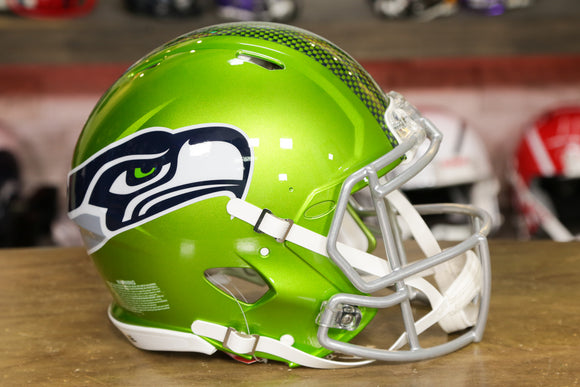 Seattle Seahawks Riddell Speed Authentic Helmet - Flash
