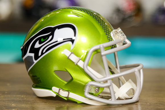 Seattle Seahawks Riddell Speed Mini Helmet - Flash