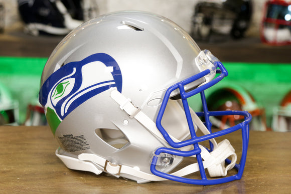 Seattle Seahawks Riddell Speed Authentic Helmet - 1983-2001 Throwback
