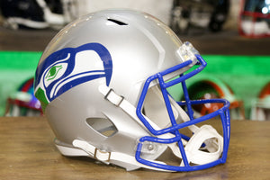 Seattle Seahawks Riddell Speed Replica Helmet - 1983-2001 Throwback