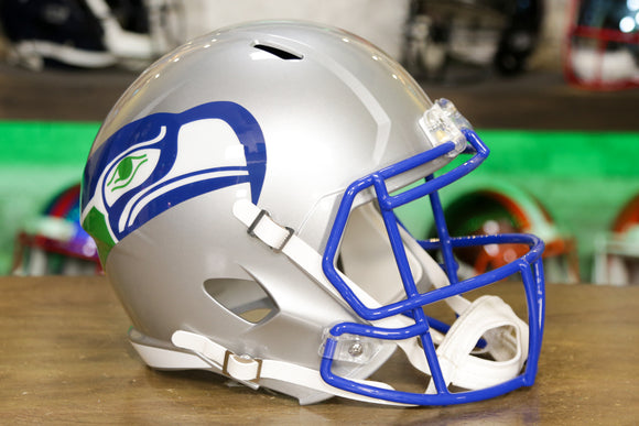 Réplica de casco Seattle Seahawks Riddell Speed ​​- Retroceso 1983-2001