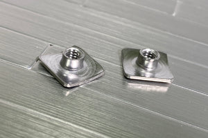Stainless Steel 1/8" T-Nuts (2)