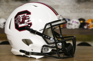 South Carolina Gamecocks Riddell Speed Authentic Helmet - White