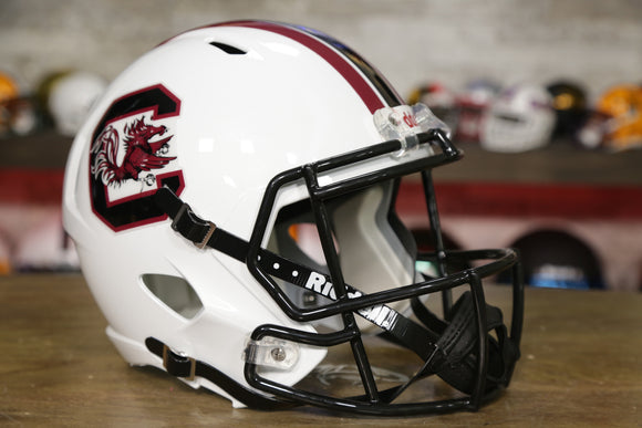 South Carolina Gamecocks Riddell Speed Replica Helmet - White