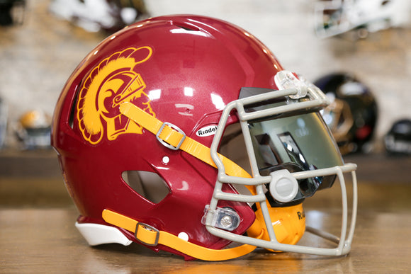 USC Trojans Riddell Speed Authentic Helmet - GG Edition