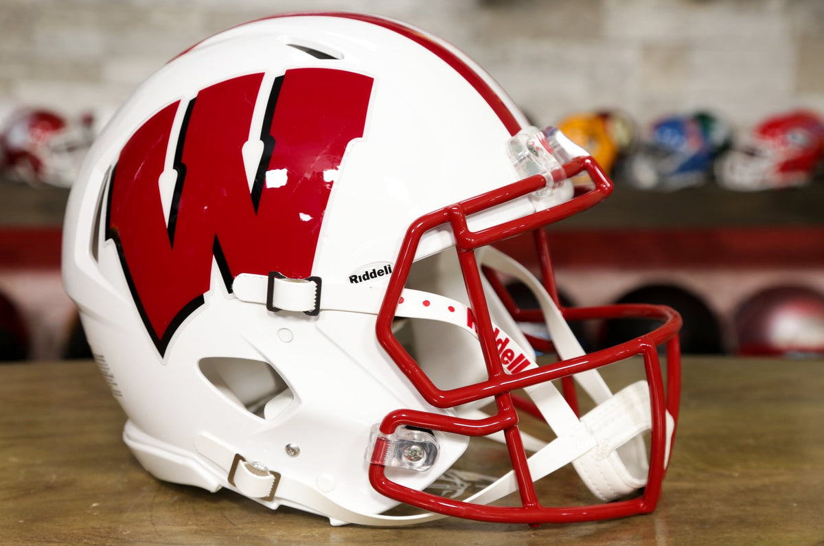 Wisconsin Badgers Riddell Speed Authentic Helmet – Green Gridiron, Inc.