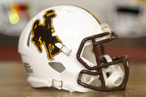 Wyoming Cowboys Riddell Speed MIni Helmet