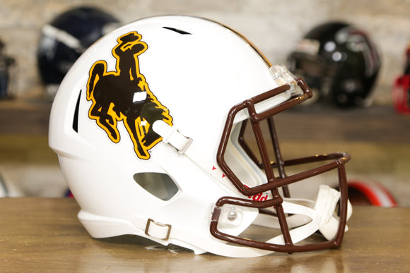 Wyoming Cowboys Riddell Speed Replica Helmet