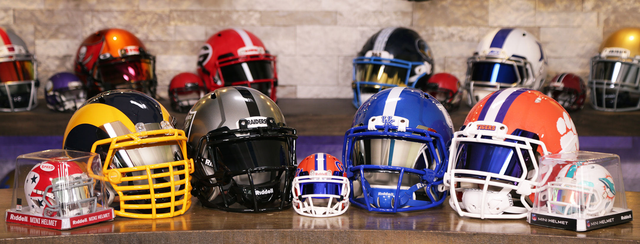 Green Gridiron Helmets Green Gridiron Helmets